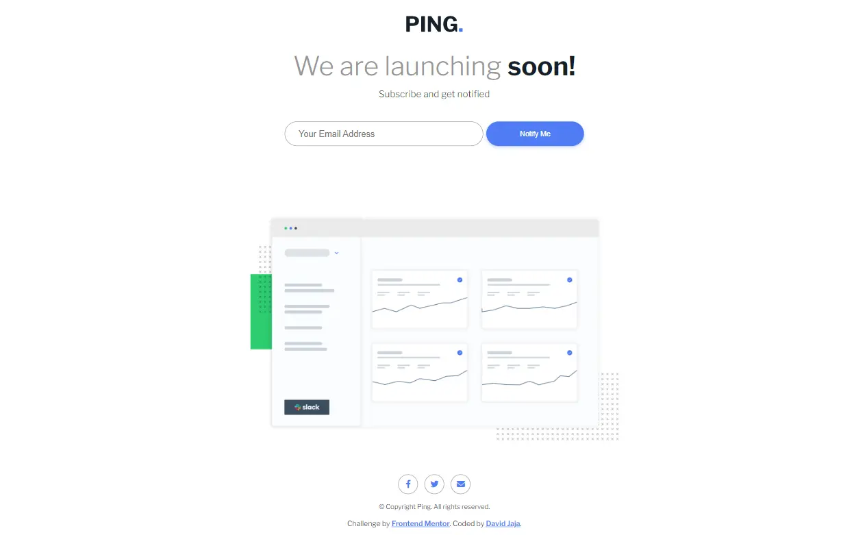 Ping page preview